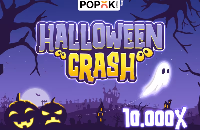 Halloween Crash casino game logo
