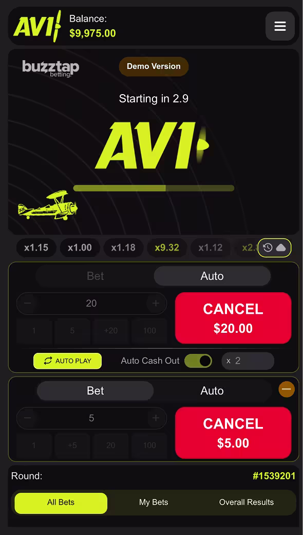Avi PopOK Gaming mobile gameplay pre round countdown