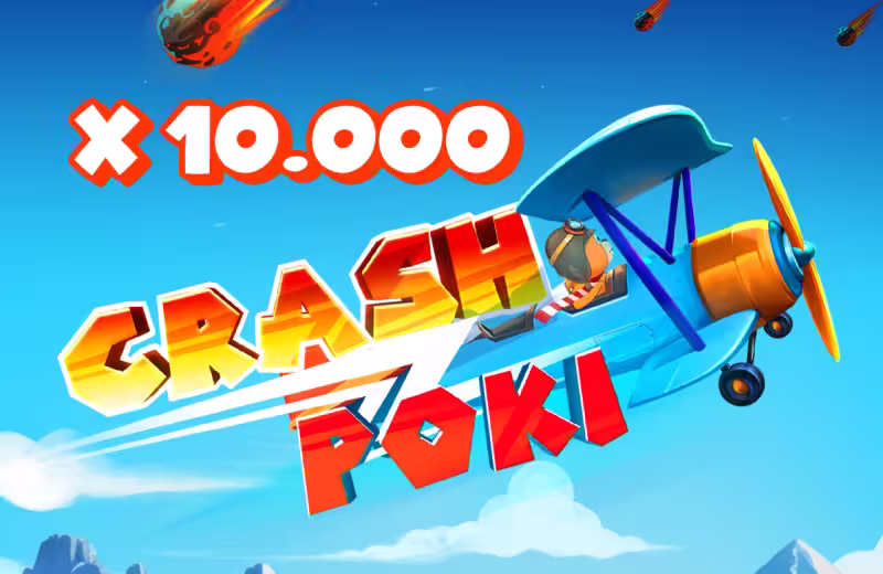 Crash Poki PopOK Gaming logo