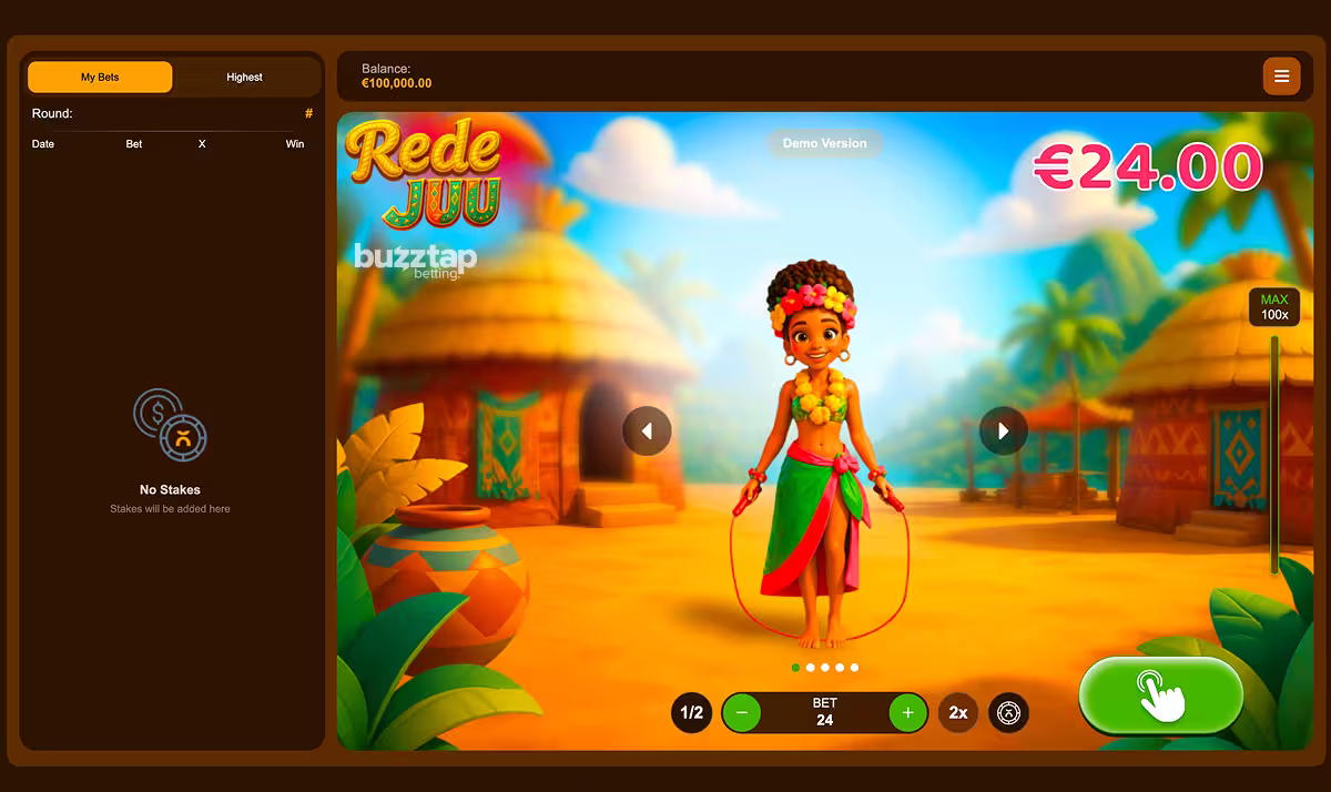 Rede Juu gameplay screenshot starring the game