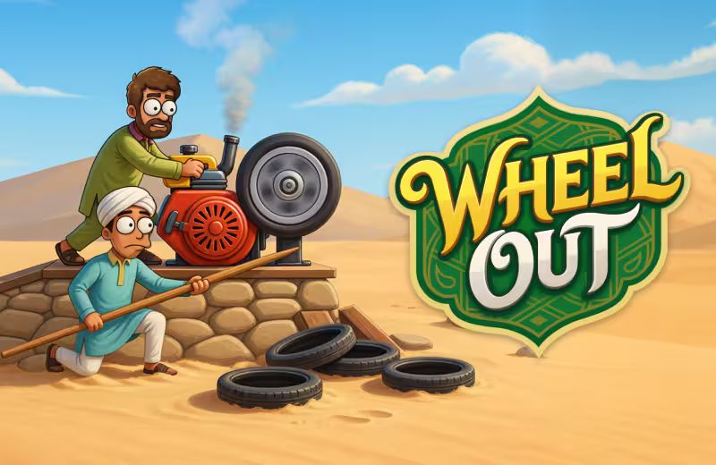 Wheel Out casino game logo
