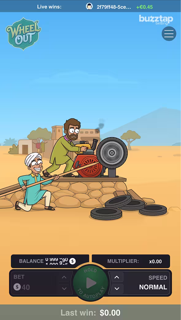 Wheel Out mobile gameplay screenshot