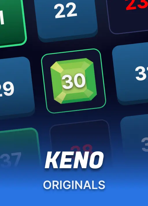 Keno BuzzTapBetting Originals