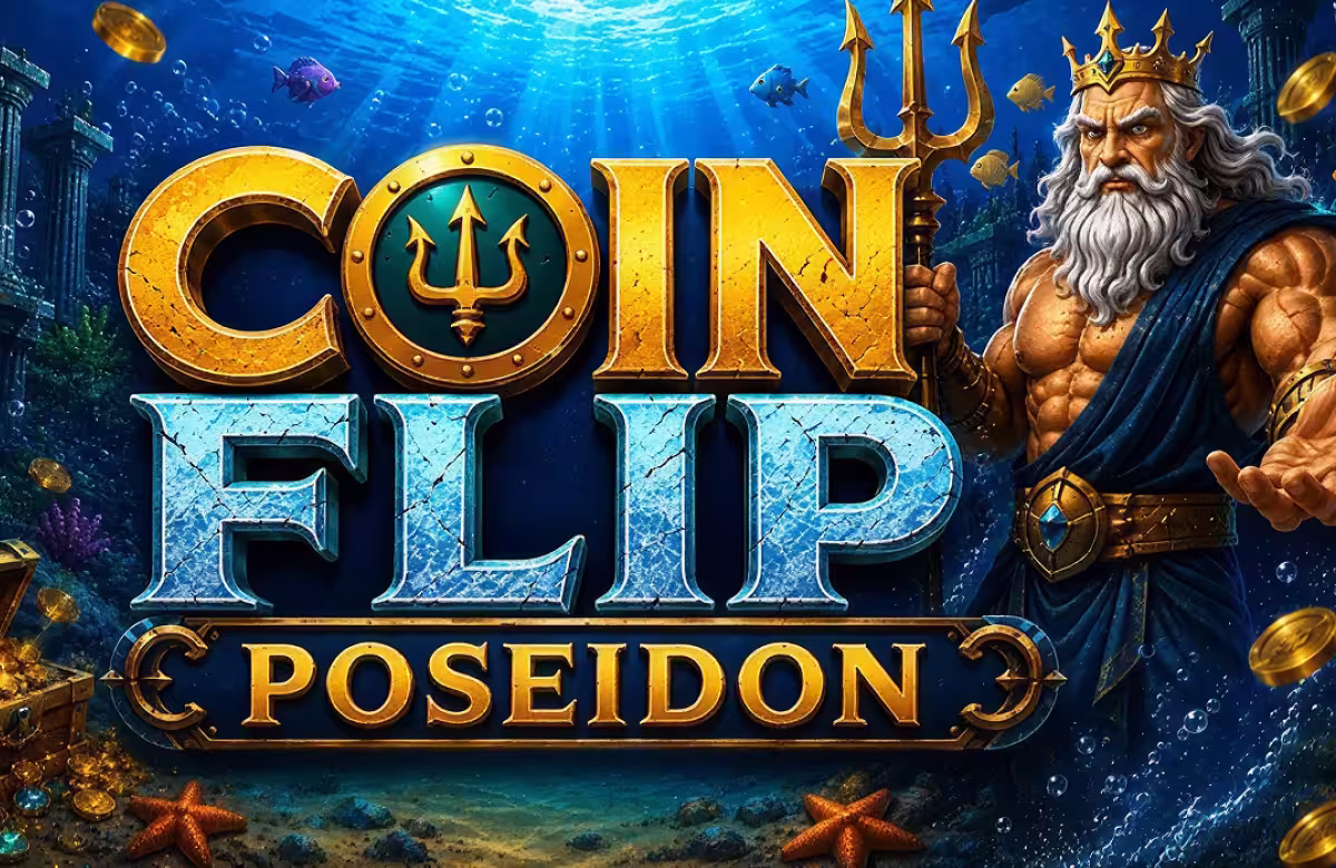 Coin Flip Poseidon by Astriona
