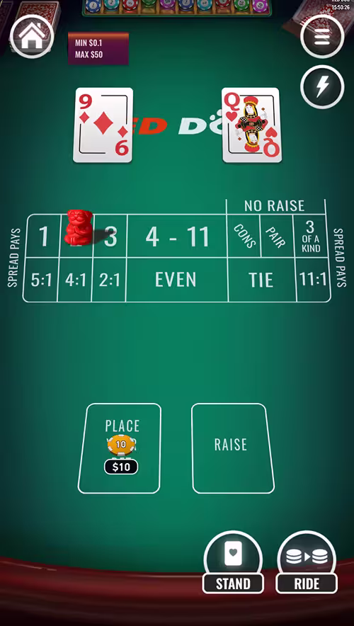 A gameplay screenshot of Red Dog by Platipus