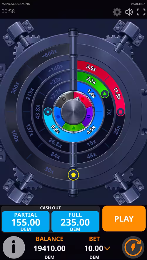 Vaultrix mobile gameplay screenshot 1