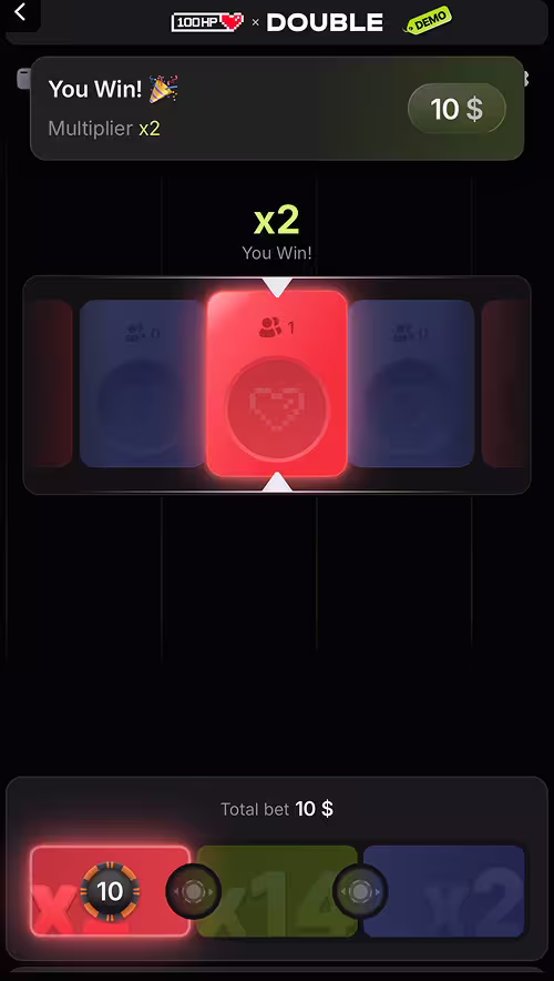 Double mobile gameplay screenshot 2