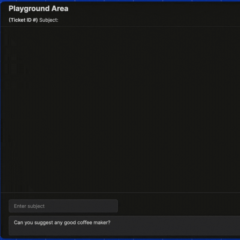 Playground – Test and Refine AI Agents Before You Go Live Before your agent speaks to a single customer, see exactly how it will behave. SigmaMind’s Playground gives you a real-time testing space to simulate interactions, identify gaps, and refine responses - across every channel you support.