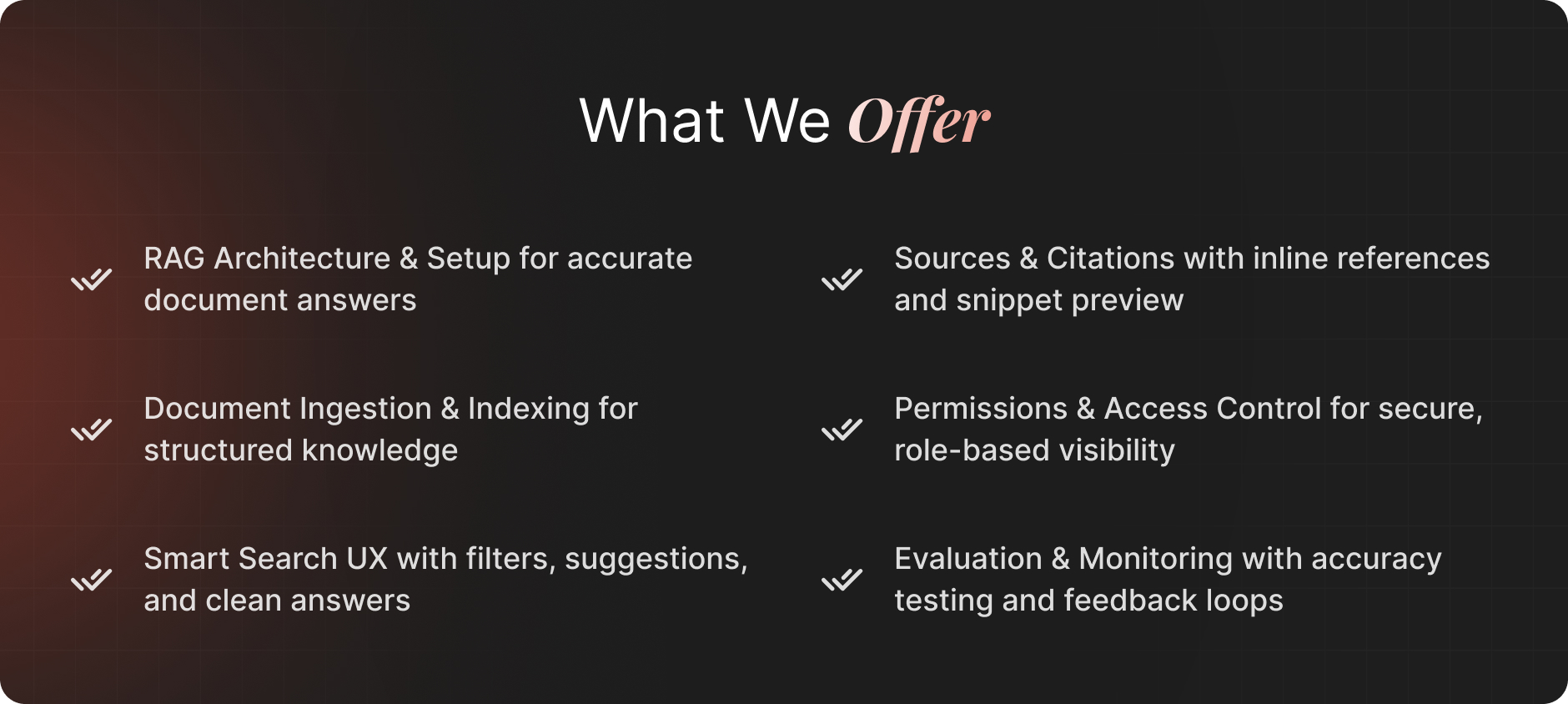 AI Knowledge Base Assistant (RAG) solution by Amilek Consultancy