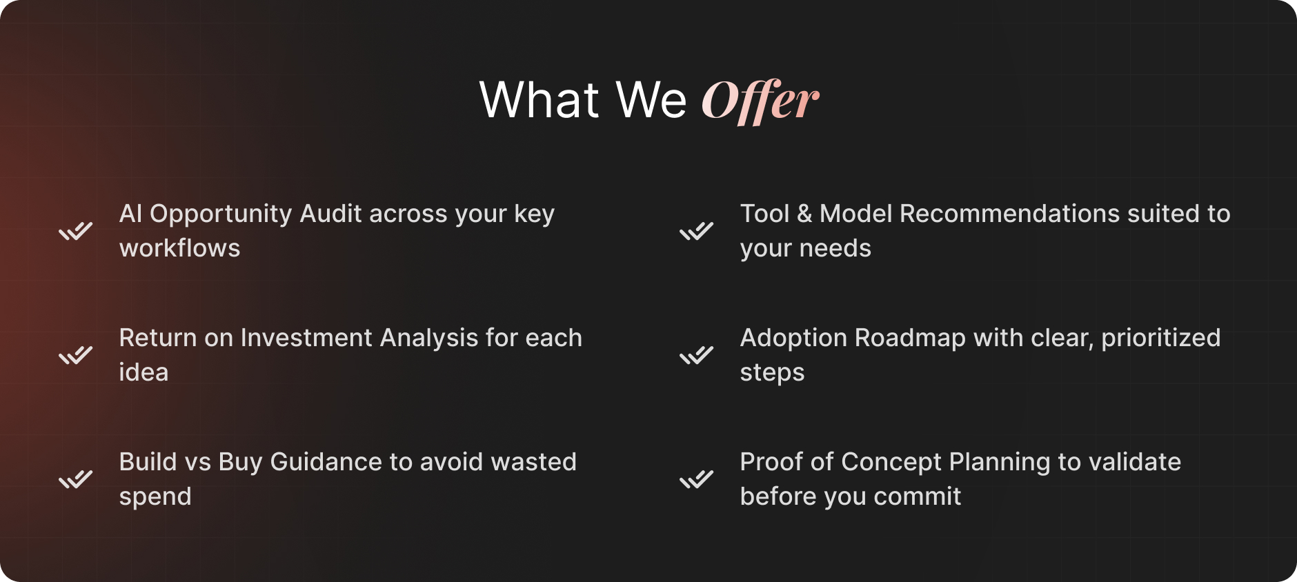 AI Strategy and Consulting solution by Amilek Consultancy