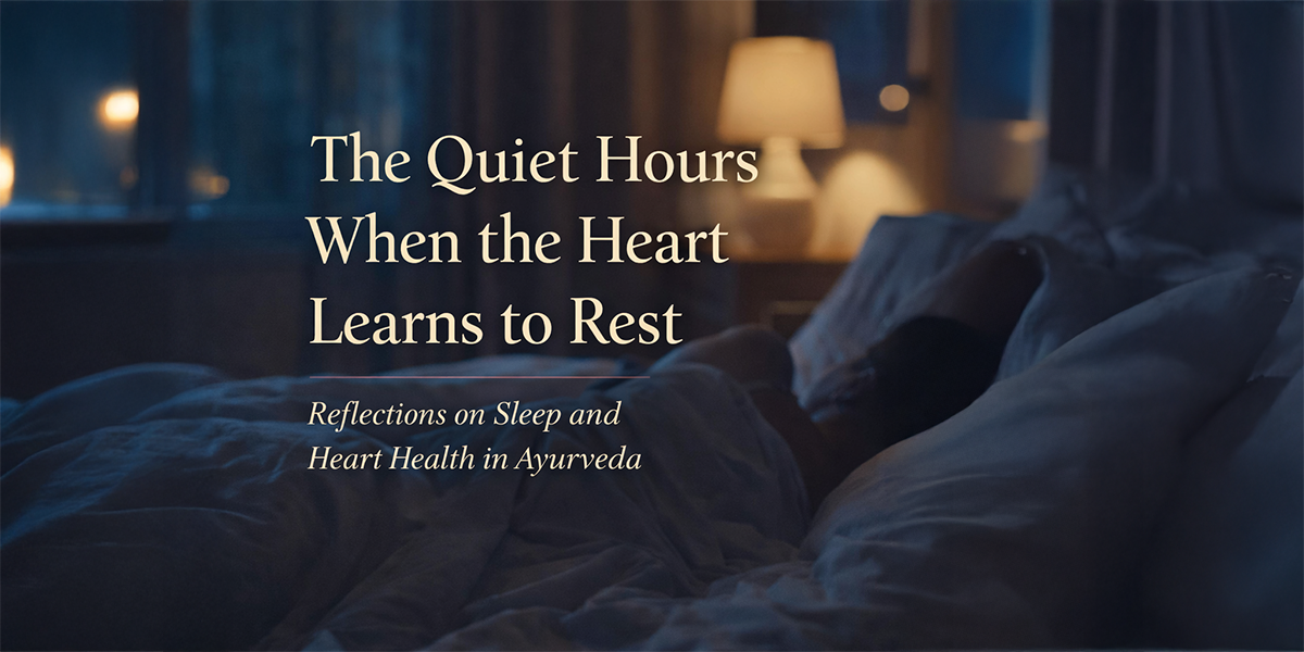 Person sleeping in bed at night representing the connection between sleep quality, circadian rhythm, and cardiovascular health