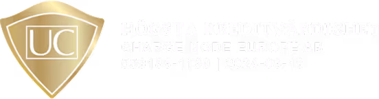 UC:s sköld med texten Högsta kreditvärdighet Charge Node Europe AB med organisationsnummer och datum.
