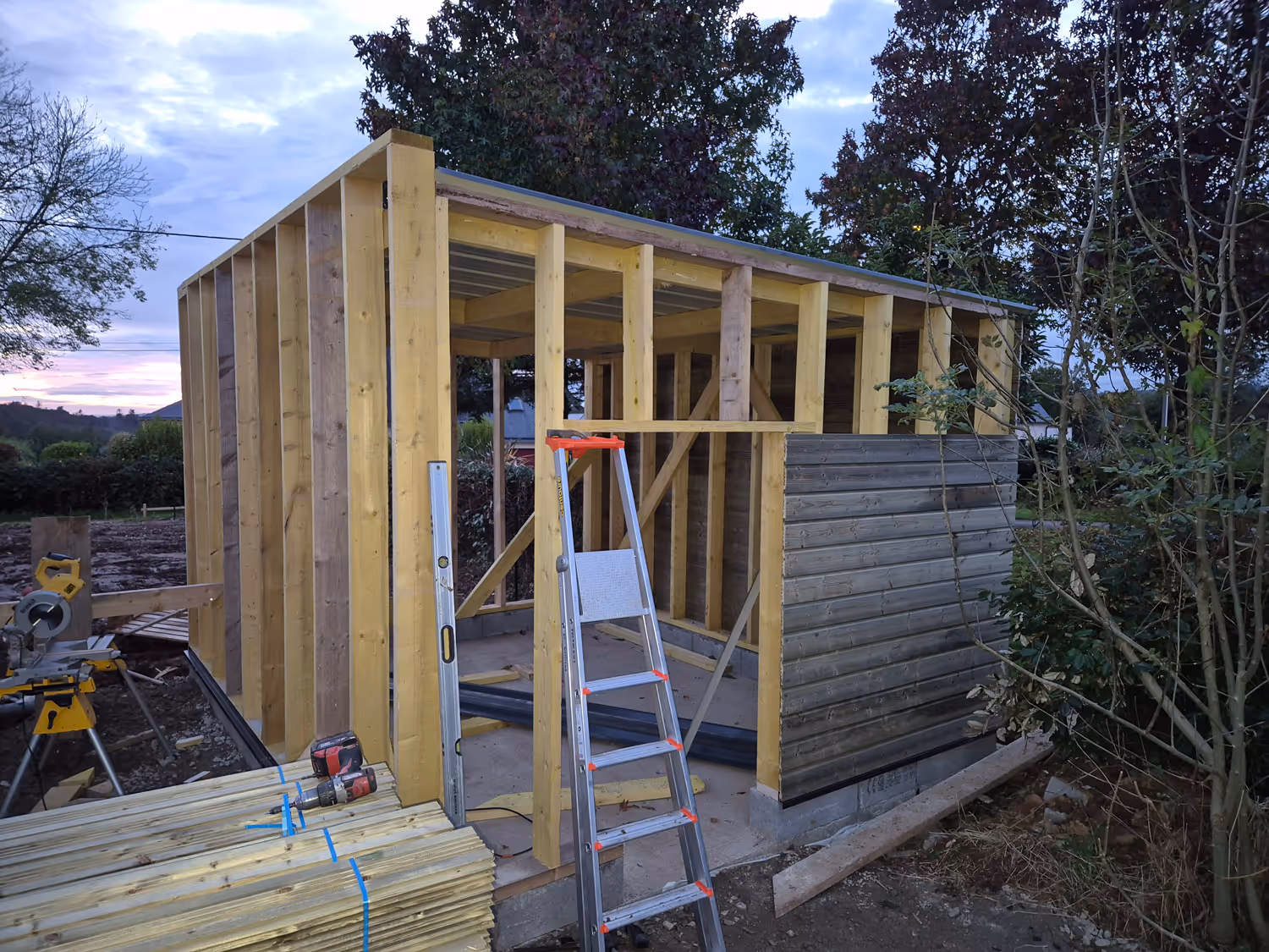 Travaux d'aménagement exterieur