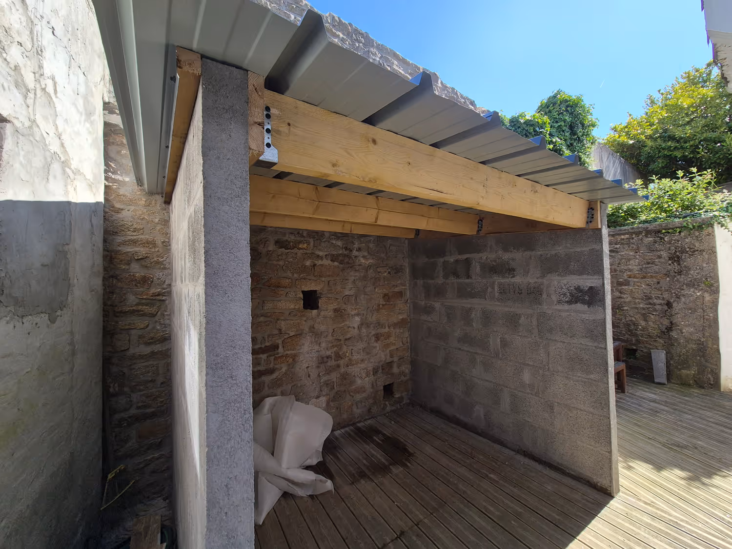 aménagement extérieur, abri de jardin