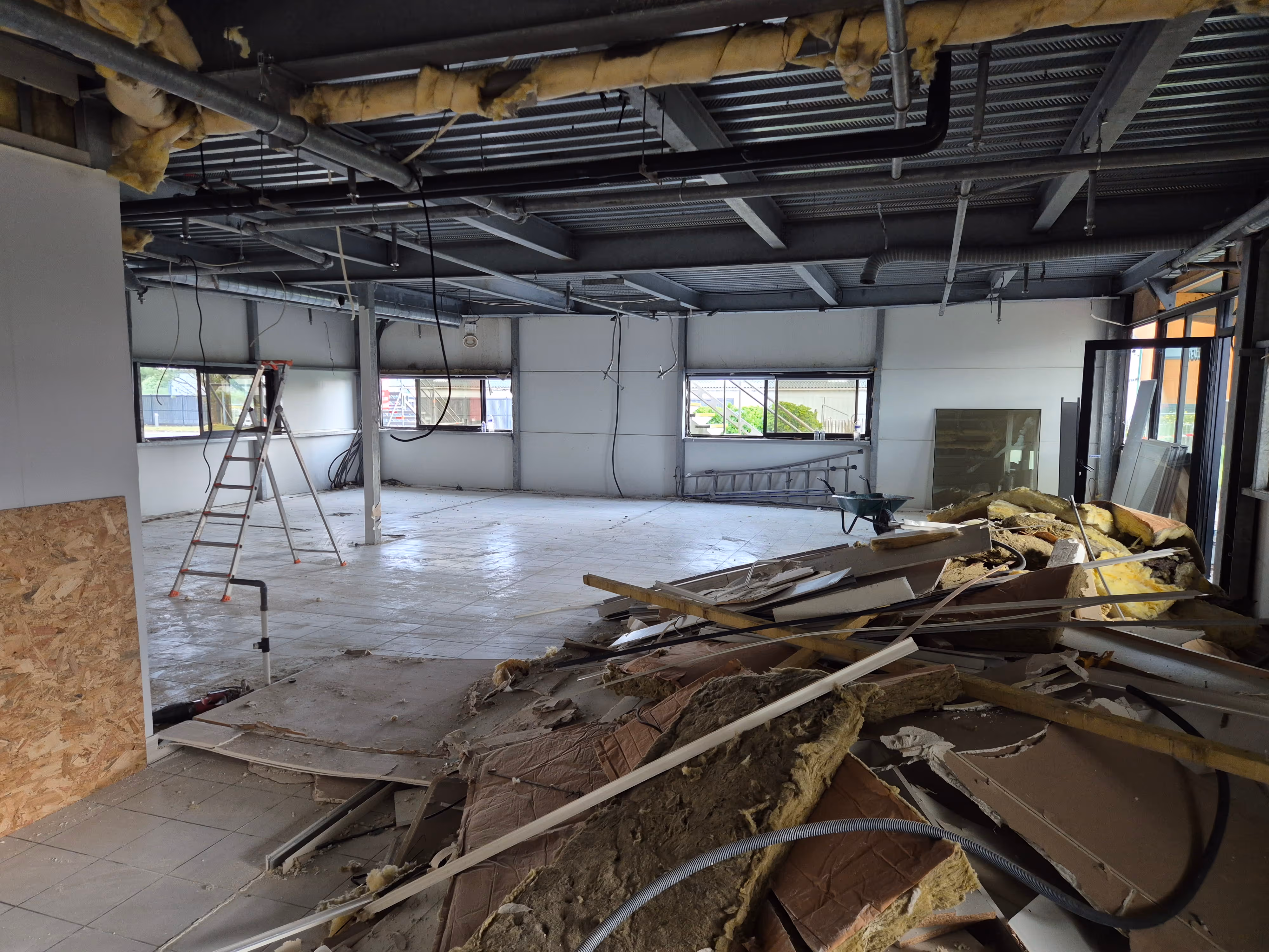 démantèlement, curage et dépose