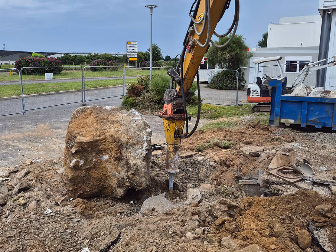 démolition de chantiers