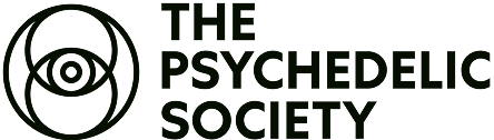 The Psychedelic Society logo featuring a circular design with an eye at the center.