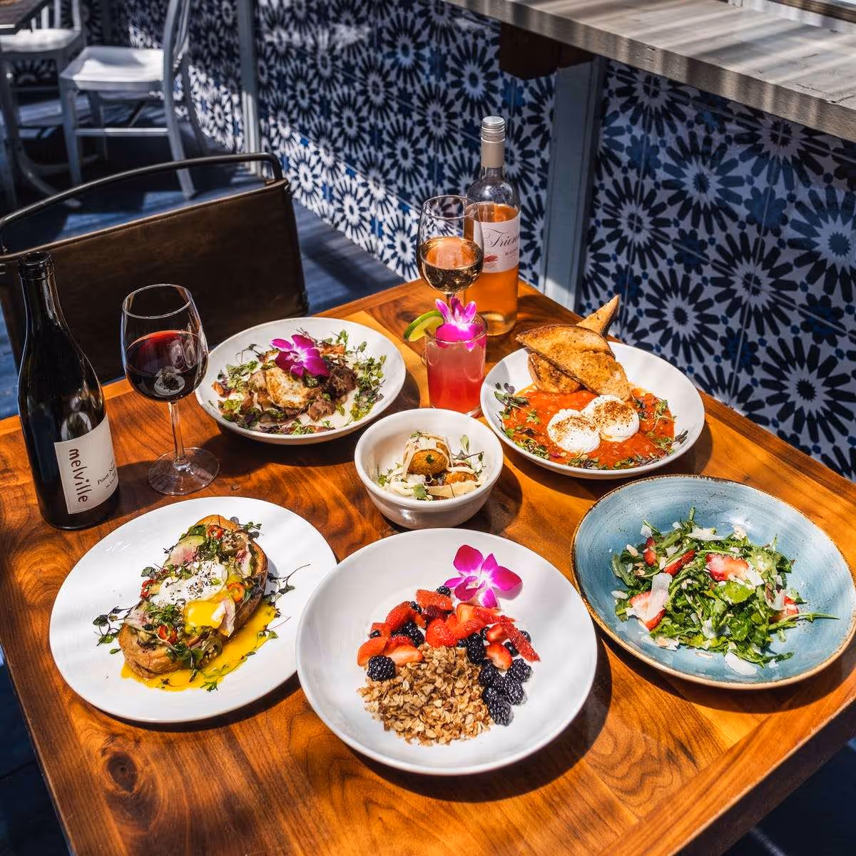 image of wedding reception setup