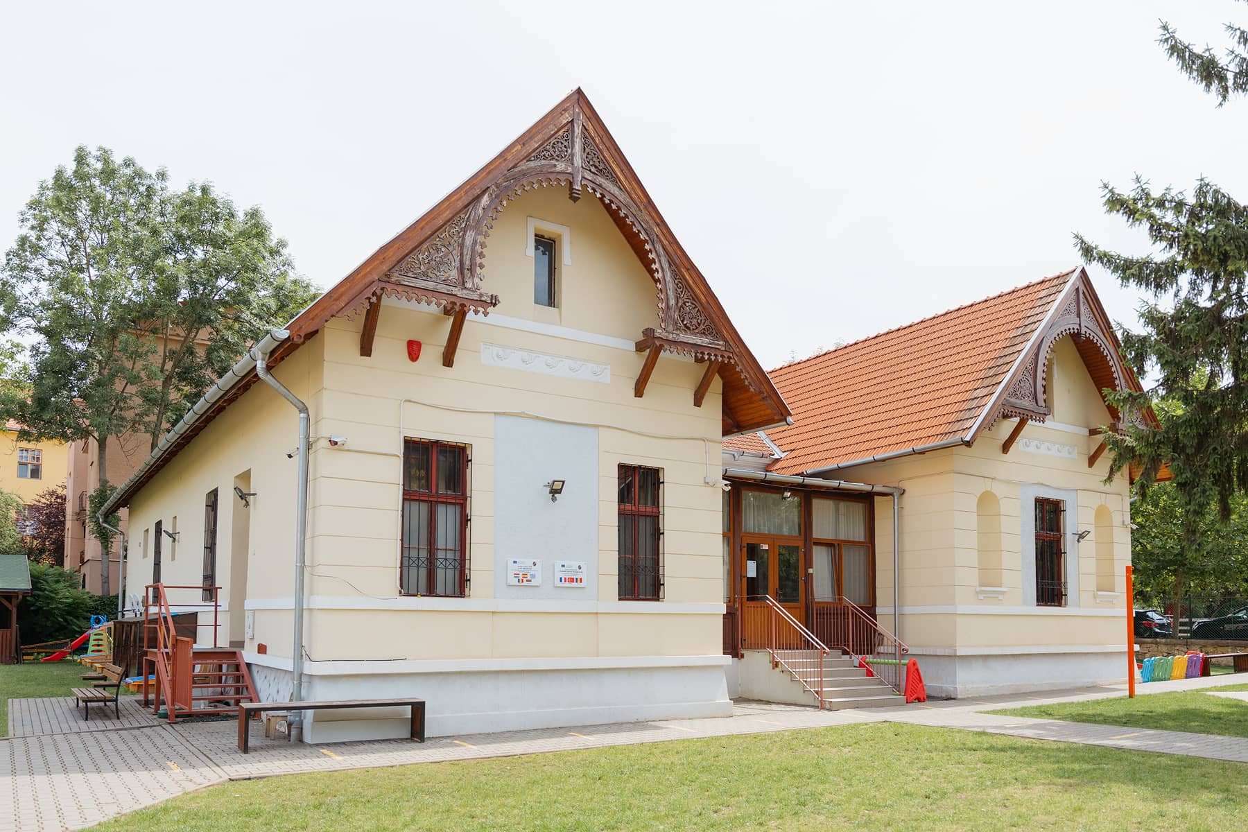 Clădirea A a Grădiniței Romano-Catolice Szent Imre.