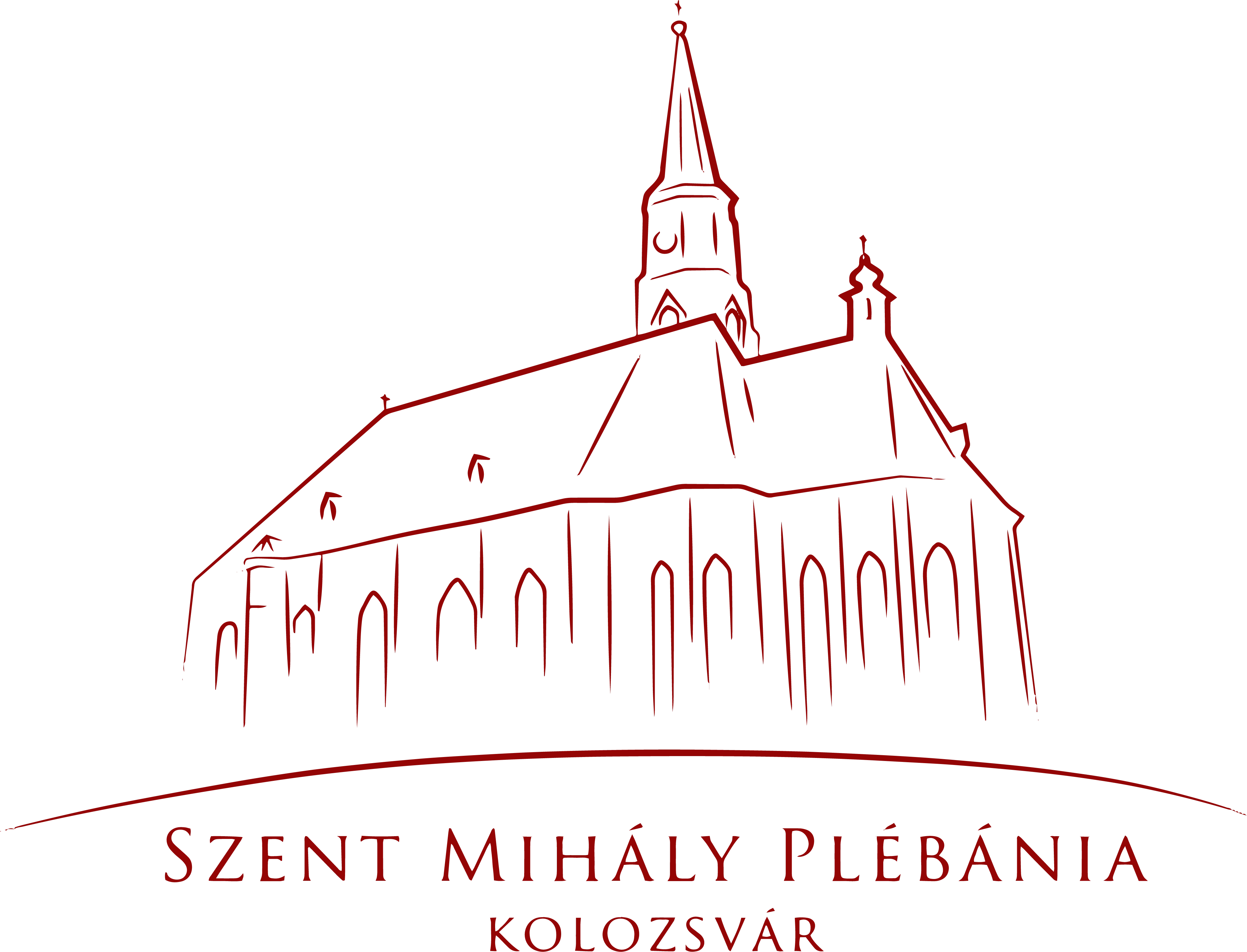 A kolozsvári Szent Mihály Plébánia logója