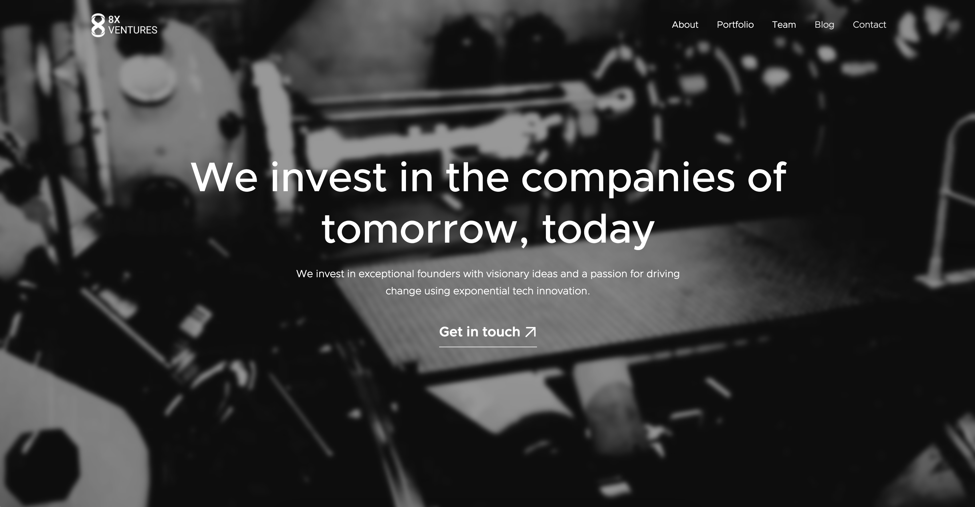 Design Led Product Marketing Site