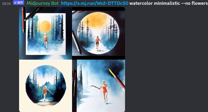 text to image midjourney exemple