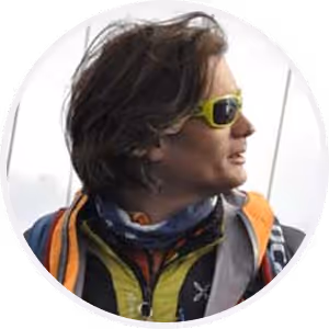 Sébastien Laurent - UIAGM certified mountain guide with 25 years of experience in the Alps