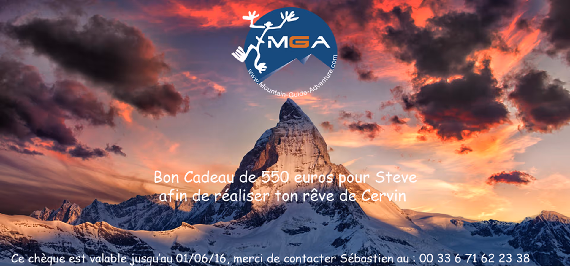 Chèque cadeau Mountain Guide Adventure - Offrez une expérience en montagne