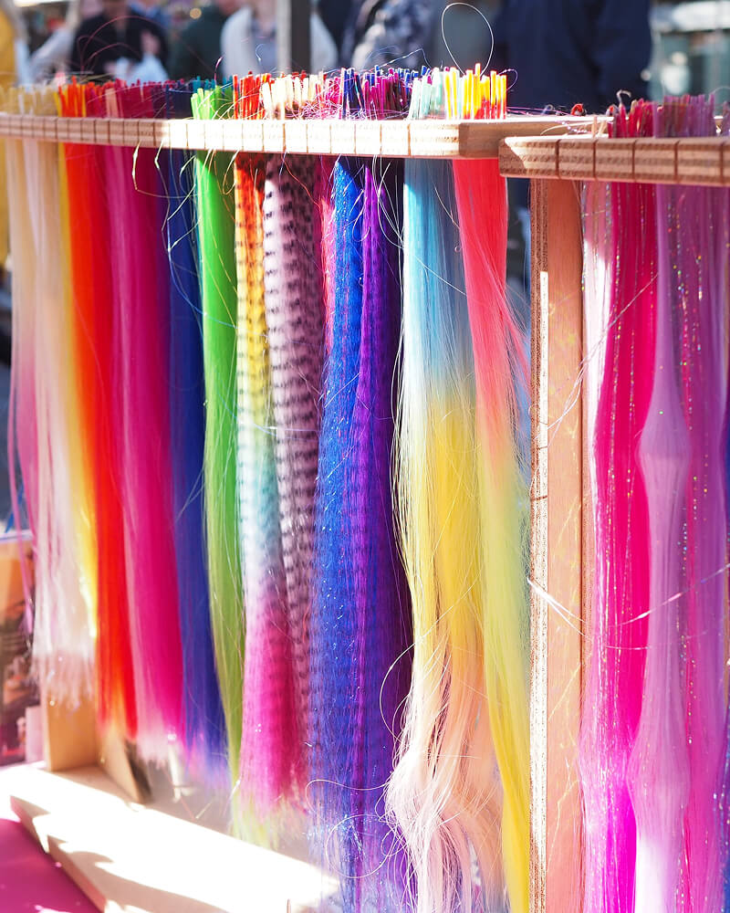 Foto van verschillende veer-extensions.