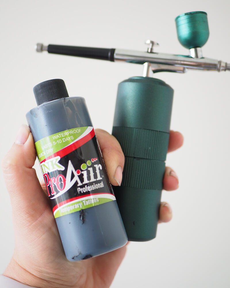 Foto van airbrush apparaat.