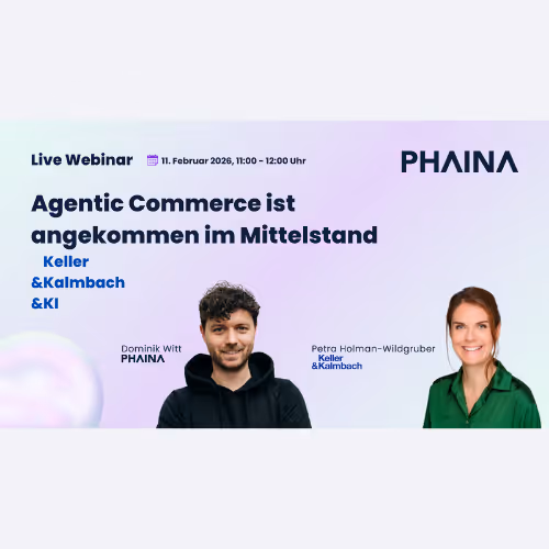 Agentic Commerce angekommen im Mittelstand: Keller & Kalmbach & KI