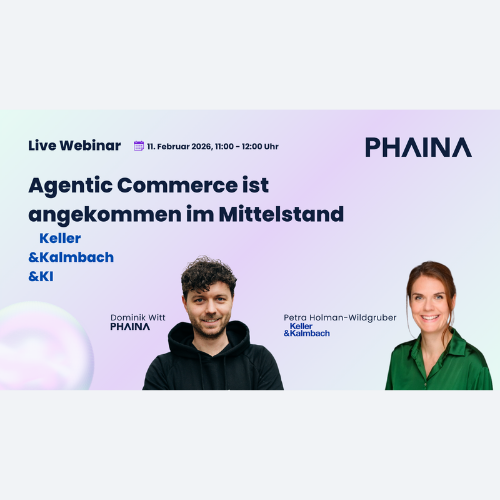 Agentic Commerce angekommen im Mittelstand: Keller & Kalmbach & KI