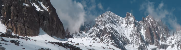 Ascending the Aiguille Verte with a guide