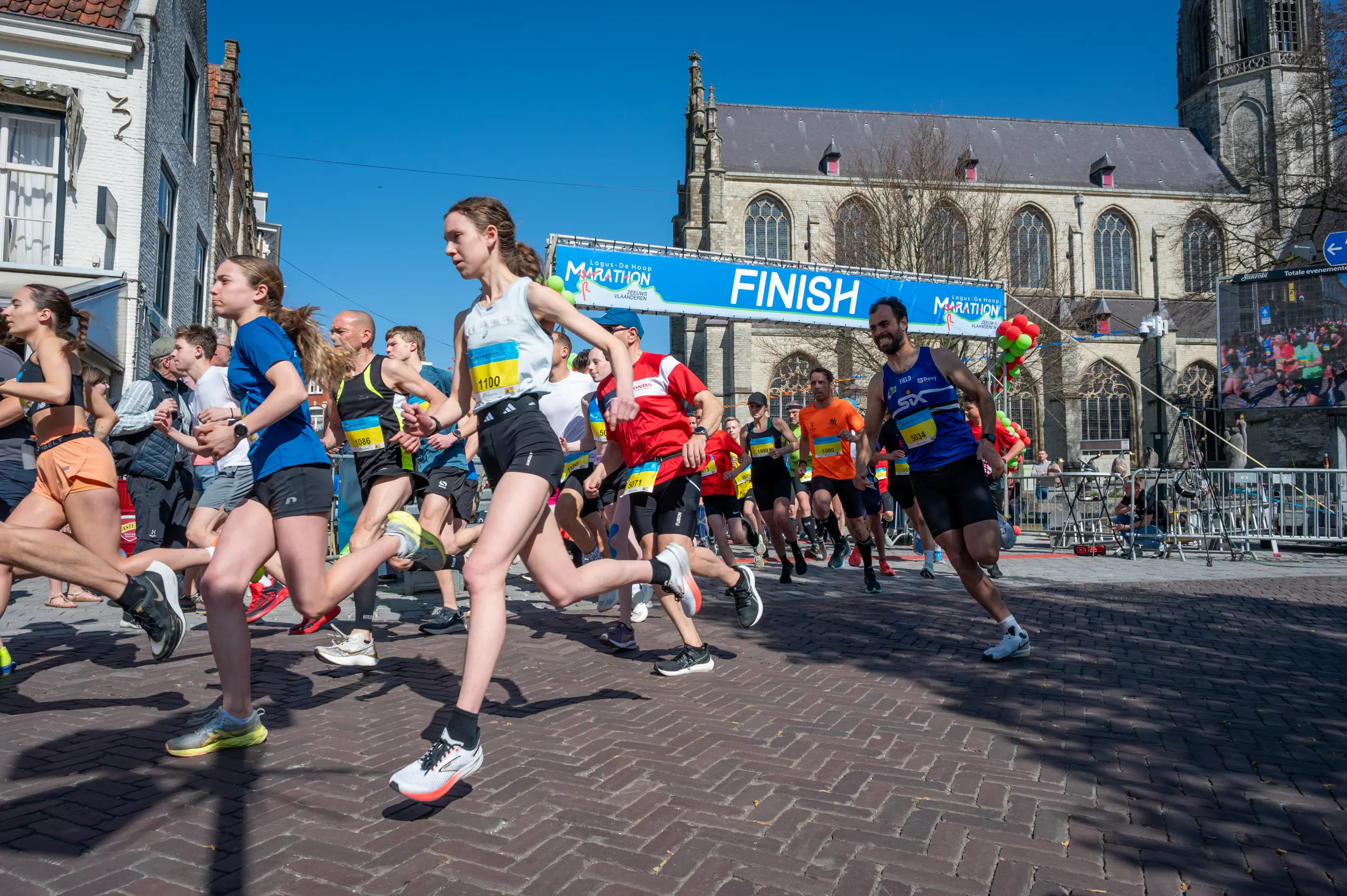 foto van hardlopers