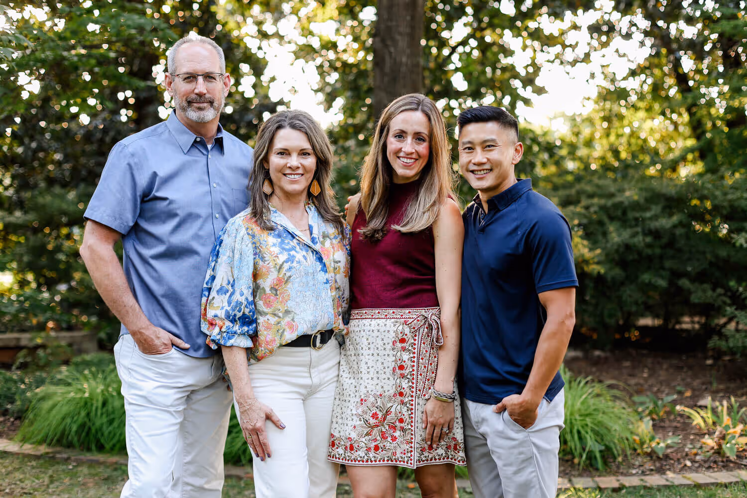 Brian and Kyle with their wives