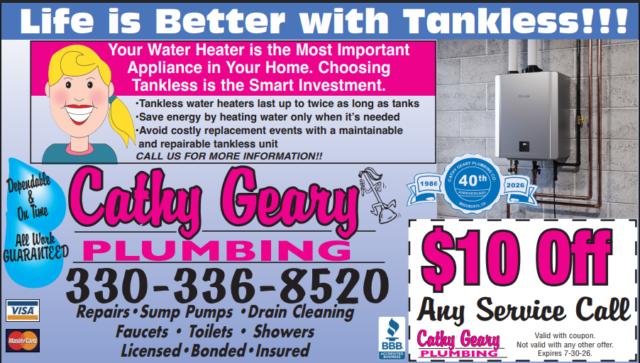 $40 off any service, celebrating 40 years of service