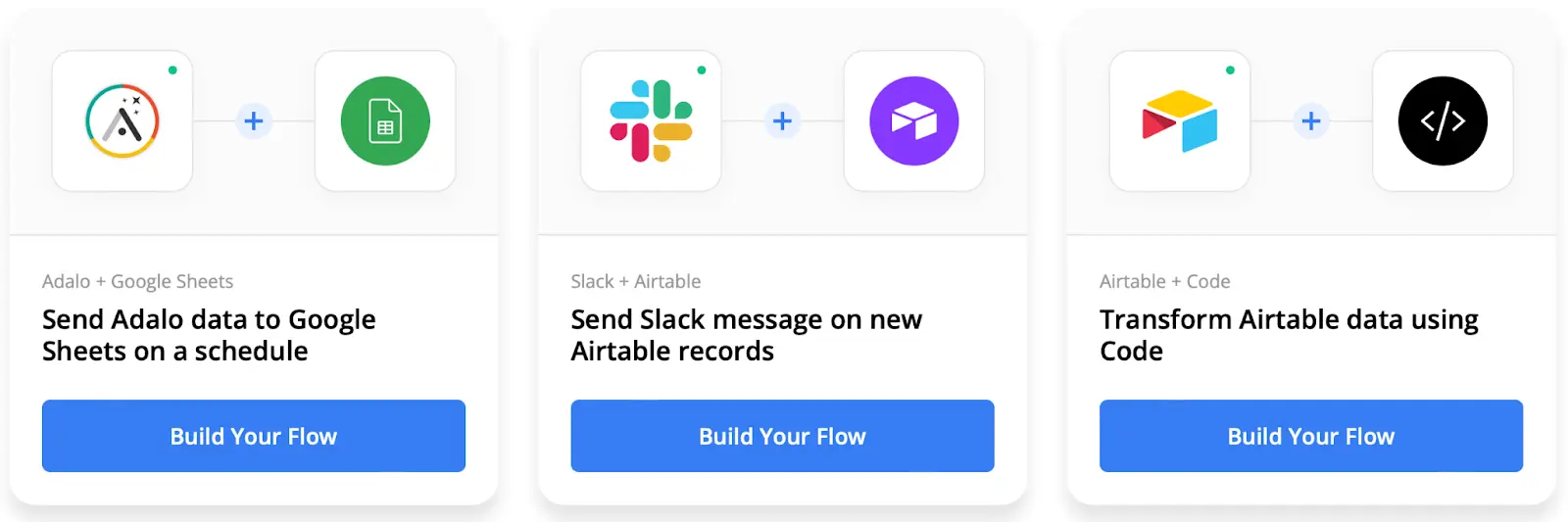 Byteline's integrations page, displaying various third-party integrations that can be connected