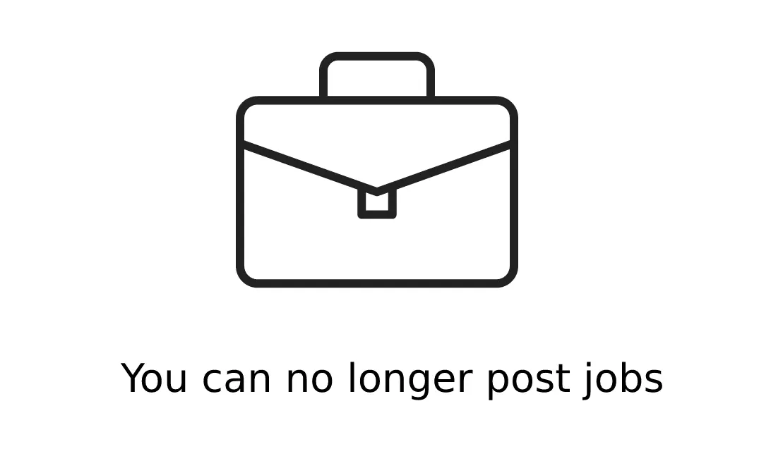 Finding job posts on Facebook is no longer possible. 