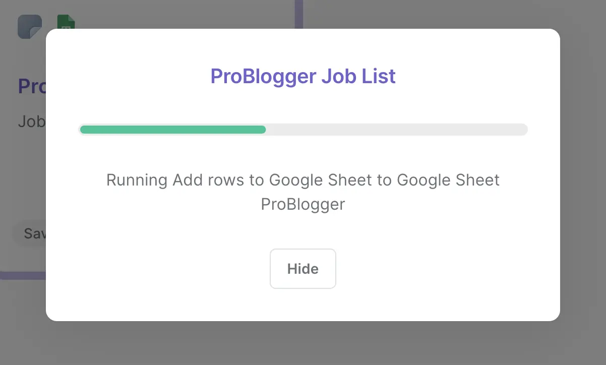 Use your web scraping automation.