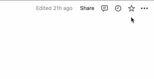 Notion New Year resolution template