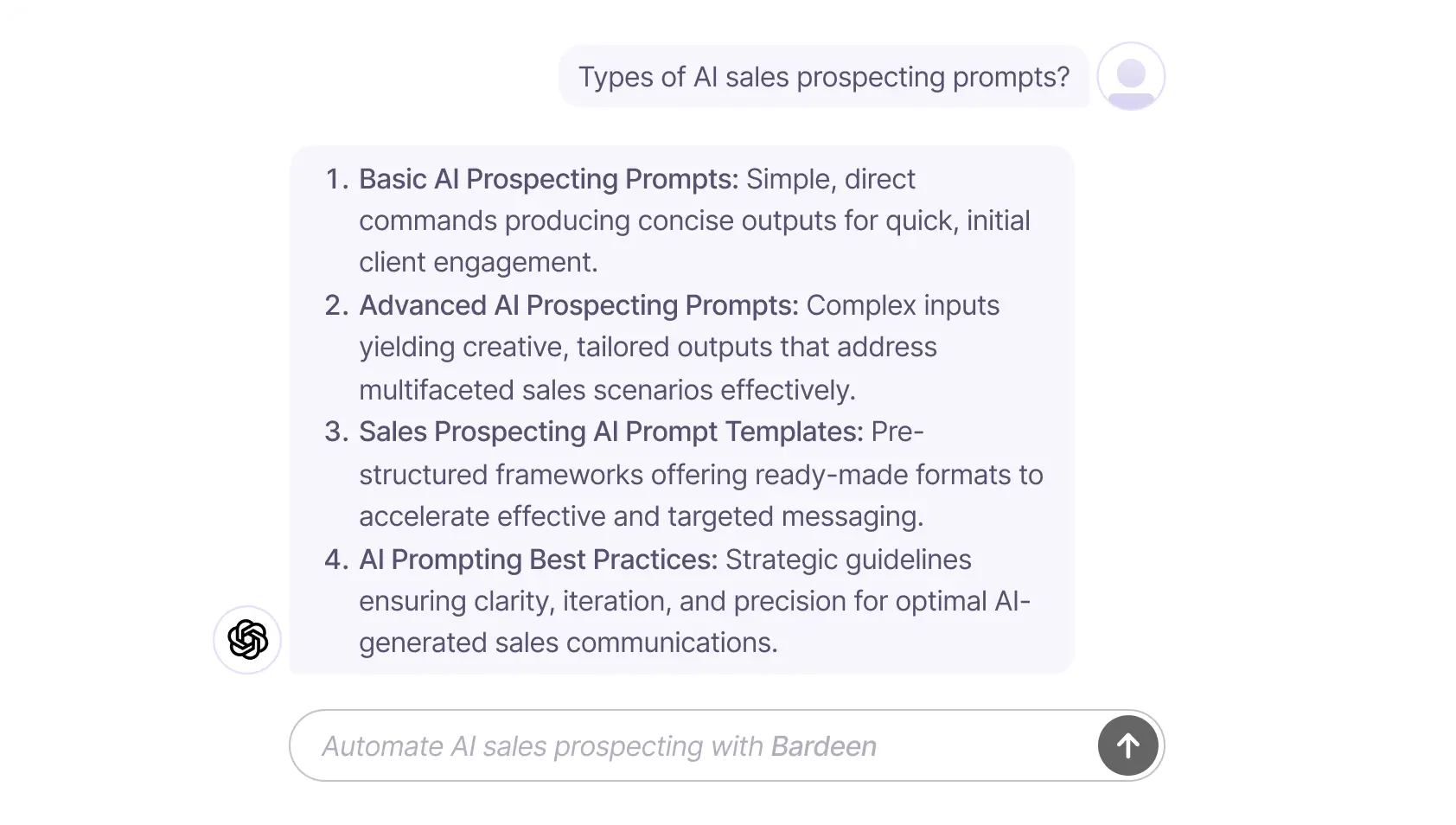 what is AI prospecting - sales prospecting prompts