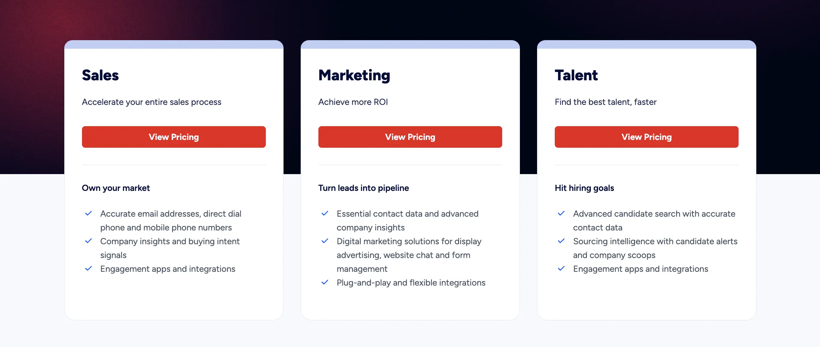 ZoomInfo pricing and plans 2025