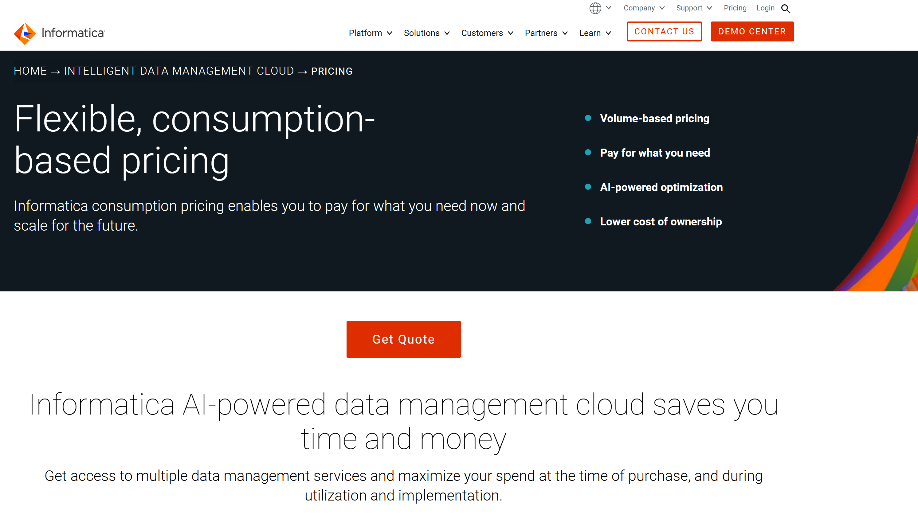 Informatica ricing and plans in 2025