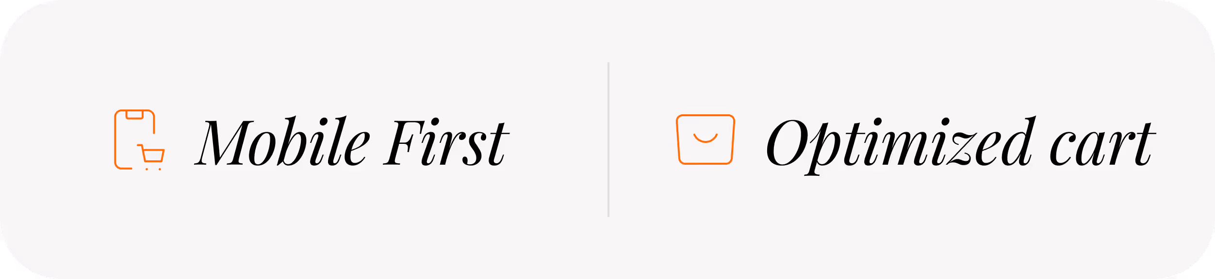 Created a mobile-first shopping experience