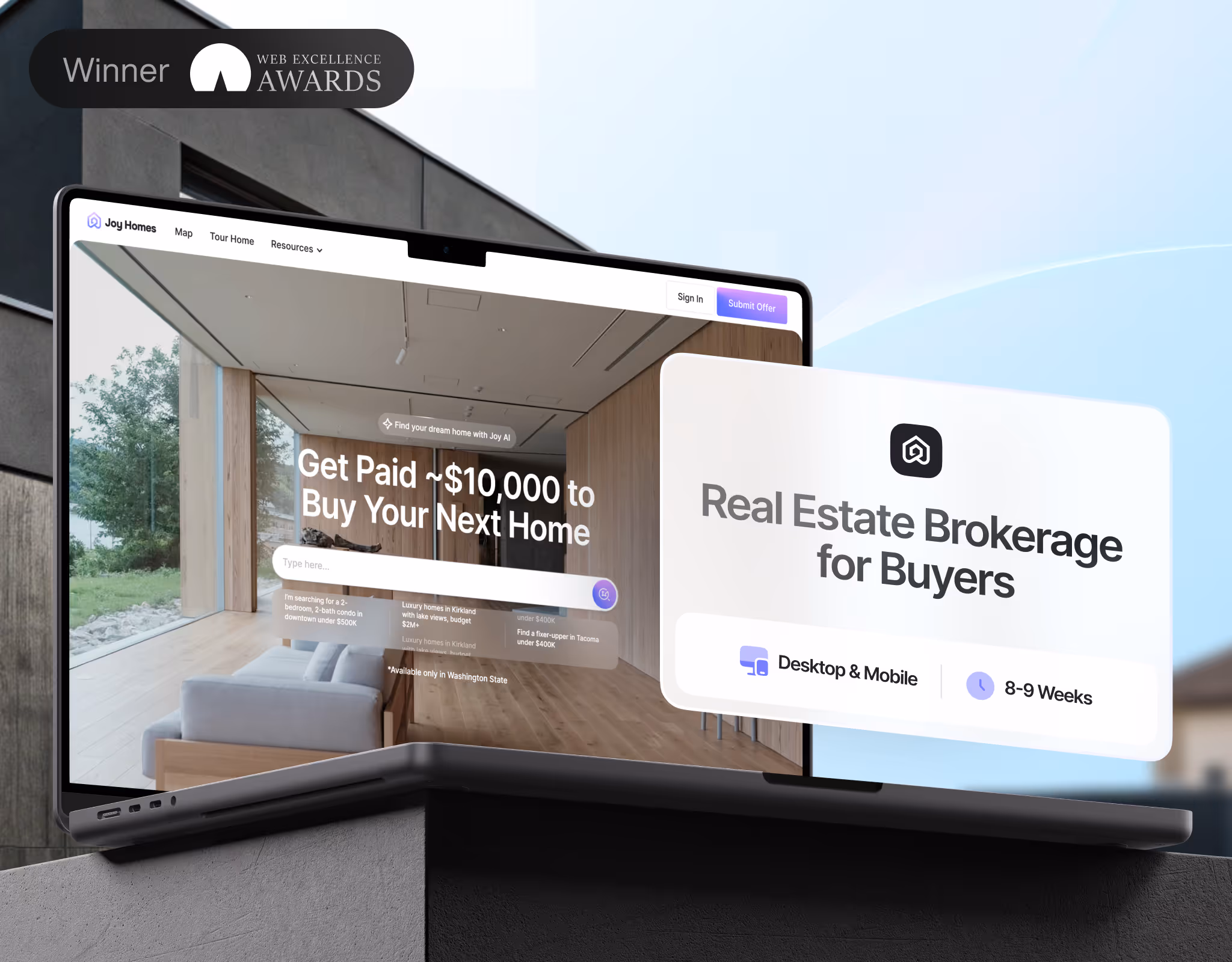 Creating AI-Driven Real Estate Experience for WithJoy.ai