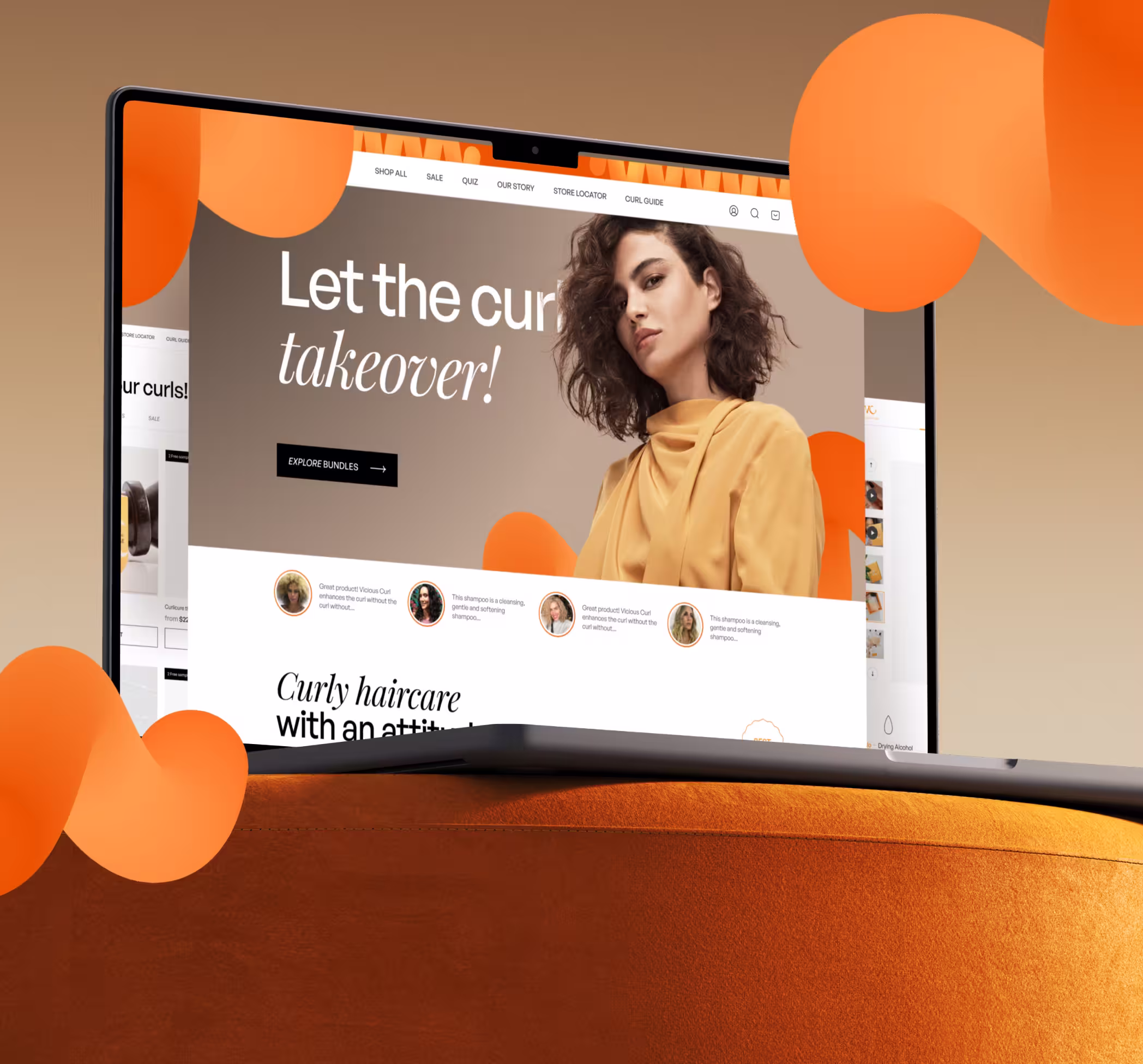 Vicious Curl - Design that boosted  sales by 60%