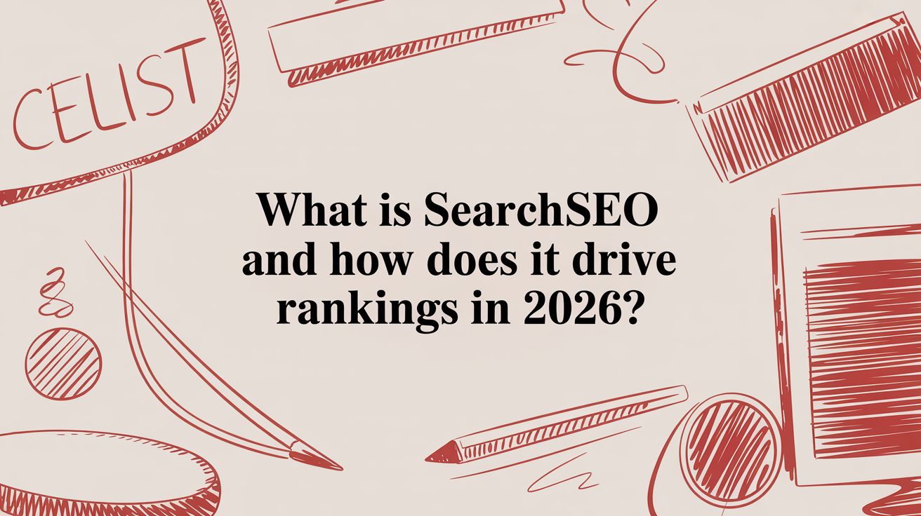 What Is SearchSEO and How Does It Drive Rankings in 2026?