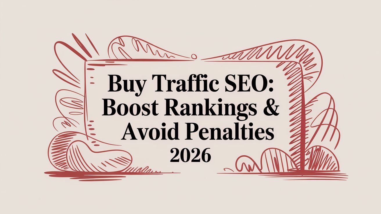 Buy Traffic SEO: Boost Rankings & Avoid Penalties 2026