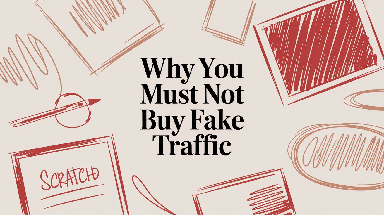 Why You Must Not Buy Fake Traffic