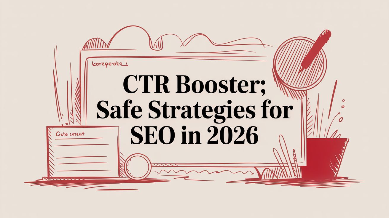 CTR Booster: Safe Strategies for SEO in 2026